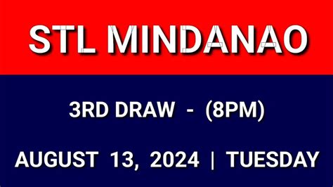 stl result yesterday mindanao 8pm history